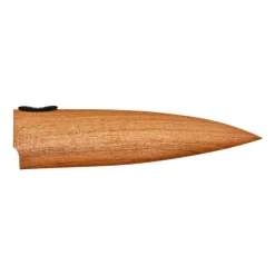 Sale KAI fruit knife including case, 9 cm BrownSilver-coloured