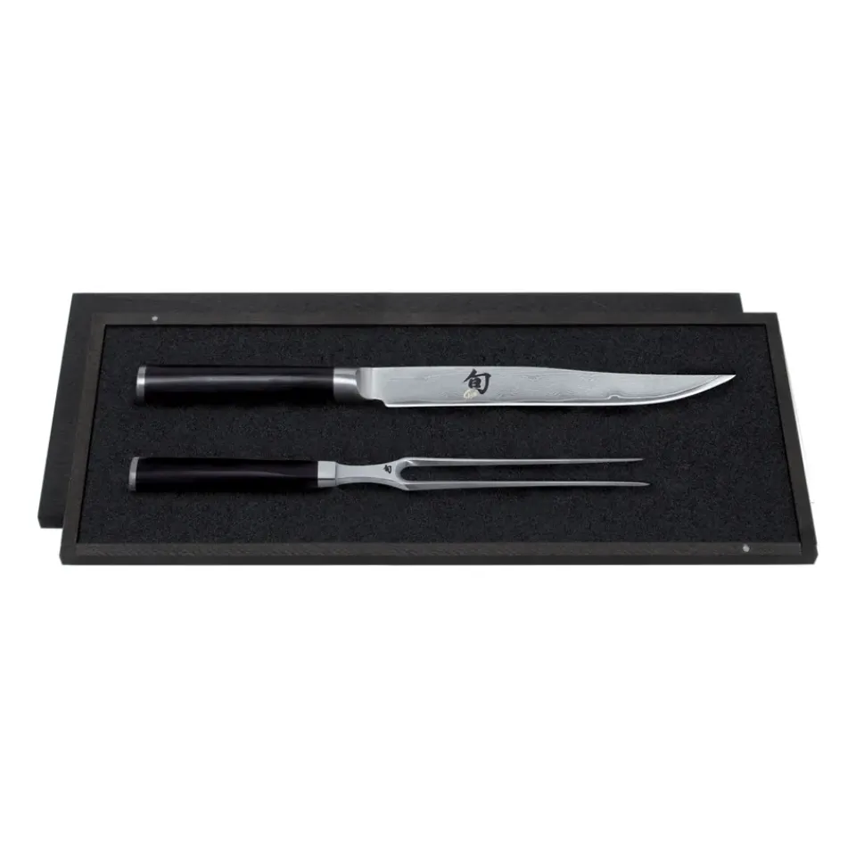 Other Knives|Japanese Knives^KAI Shun Classic carving set, Stainless steel BlackSilver-coloured