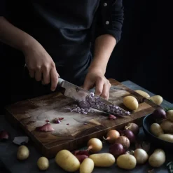 Japanese Knives|Chef Knives^KAI Shun Classic knife, 20 cm Silver-colouredBlack