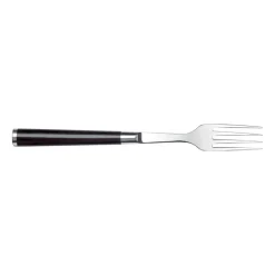 Steak Knives^KAI Shun Classic knife & fork set, Chrome- Black