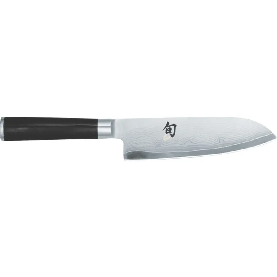 Santoku Knives|Japanese Knives^KAI Shun Classic santoku knife, 18 cm Silver-colouredBlack
