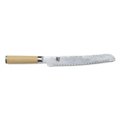 Japanese Knives|Bread Knives^KAI Shun Classic White bread knife, 23 cm BeigeSilver-coloured
