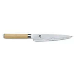 Clearance KAI Shun Classic White universal knife, 15 cm BeigeSilver-coloured