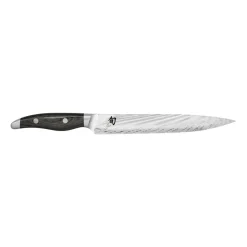 Other Knives|Japanese Knives^KAI Shun Nagare pre-cutter, 23 cm BlackSilver-coloured