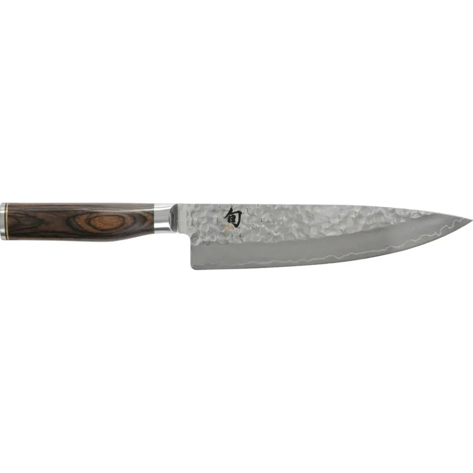 KAI Shun Premier knife, 20 cm BrownSilver-coloured