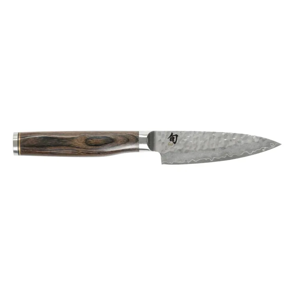 Japanese Knives|Paring Knives^KAI Shun Premier paring knife, 10 cm Brown