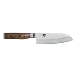 KAI Shun Premier santoku knife, 14 cm BrownSilver-coloured