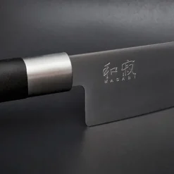Other Knives|Japanese Knives^KAI Wasabi Black all knife, 10 cm Silver-colouredBlack