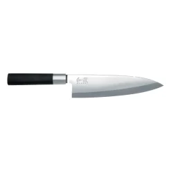 Hot KAI Wasabi Black deba, 21 cm BlackSilver-coloured