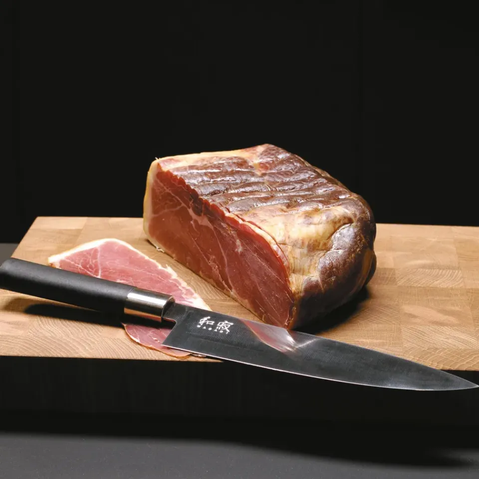 New KAI Wasabi Black filé knife, 18 cm Silver-colouredBlack