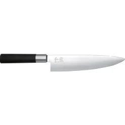 New KAI Wasabi Black knife, 20 cm Silver-colouredBlack