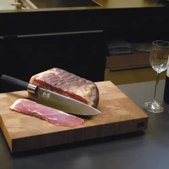 New KAI Wasabi Black knife, 20 cm Silver-colouredBlack