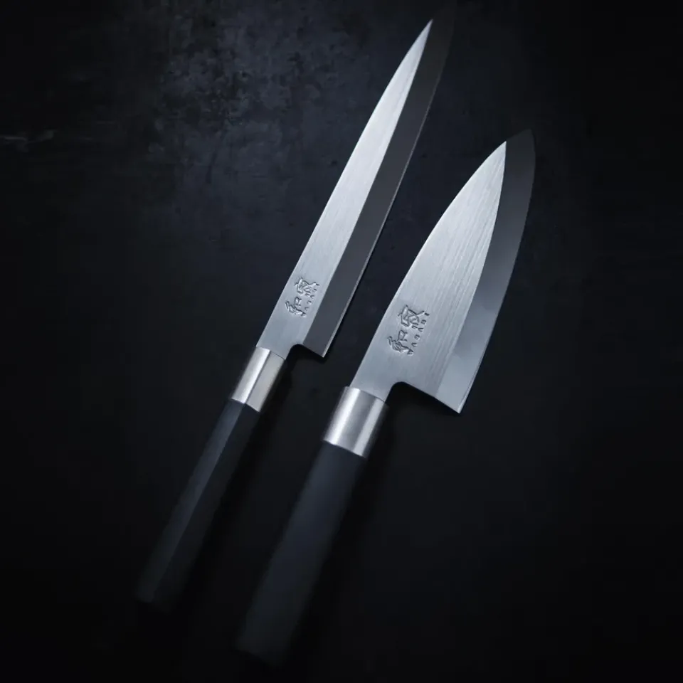 Other Knives|Japanese Knives^KAI Wasabi Black sashimi, -yanagiba knife, 21 cm Silver-colouredBlack