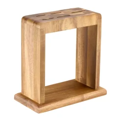 Knife Storage & Holders|Knife Blocks^Dorre Kaira knife block 23.4 cm, Acacia wood Brown