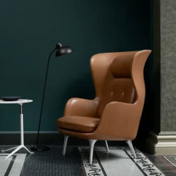 Clearance Fritz Hansen Kaiser Idell 6556-F Luxus floor lamp, Matte Black