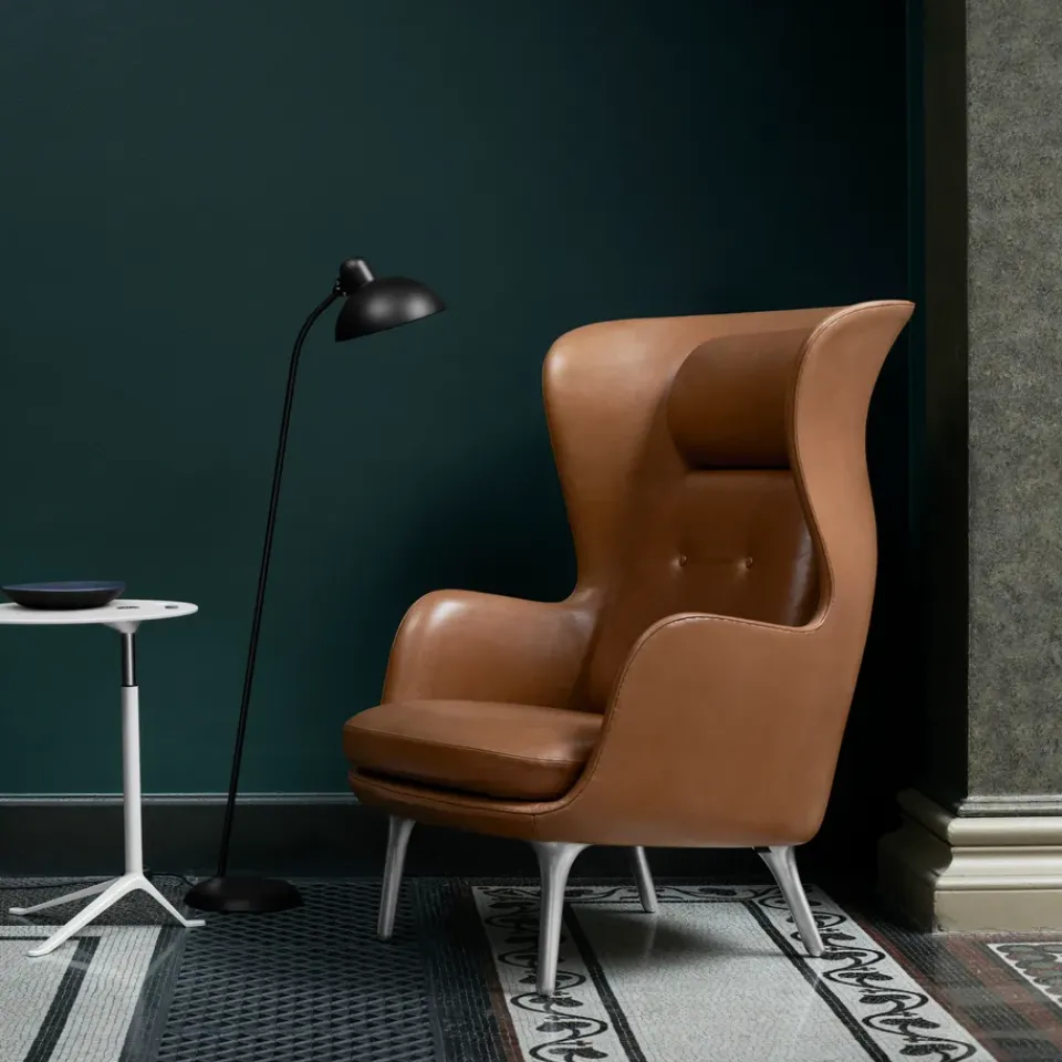 Clearance Fritz Hansen Kaiser Idell 6556-F Luxus floor lamp, Matte Black