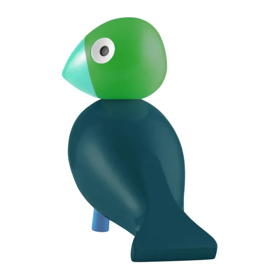 Wooden Figures^Kay Bojesen Denmark Kaj Bojesen Year Bird 2026 Birch, Dark Green