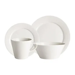 Table Settings & Starter Sets^Scandi Living Kalk bowl 6 cl 4-pack, White