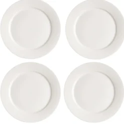 Scandi Living Kalk plate 28 cm 4-pack, White
