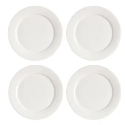 Small Plates & Side Plates^Scandi Living Kalk side plate 21 cm 4-pack, White