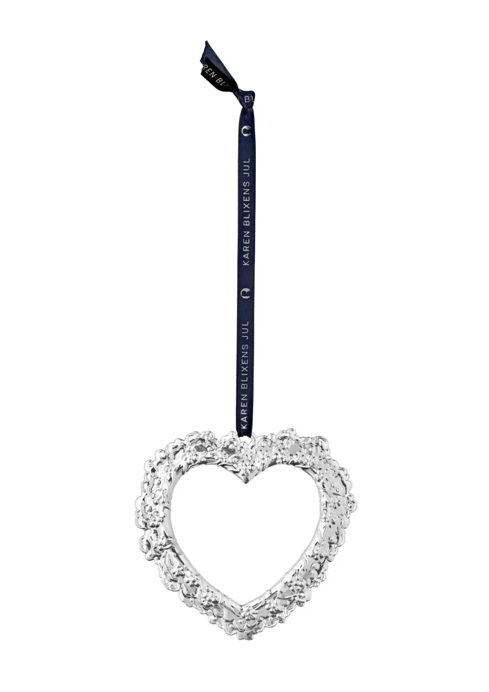 Outlet Rosendahl Karen Blixen window decoration Flower heart, Silver Silver-coloured
