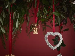 Outlet Rosendahl Karen Blixen window decoration Flower heart, Silver Silver-coloured