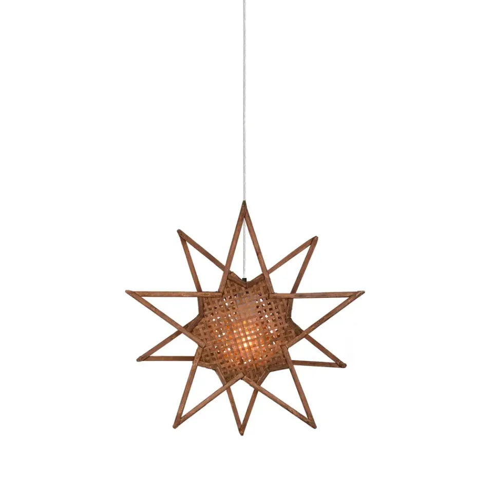 Christmas Stars^Globen Lighting Karin advent star Ø45 cm, Brown
