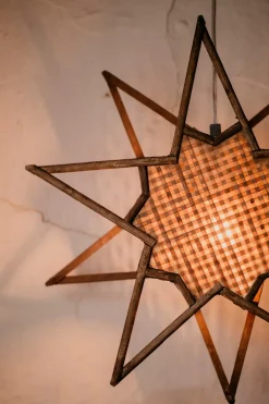 Christmas Stars^Globen Lighting Karin advent star Ø45 cm, Brown