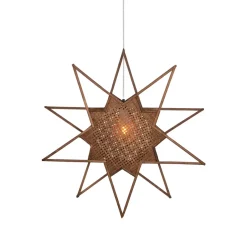 Christmas Stars^Globen Lighting Karin advent star Ø70 cm, Brown