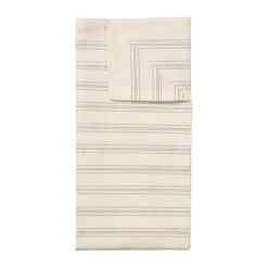 Best Broste Copenhagen Karl kitchen towel 50x70 cm, Fungi -natural Grey