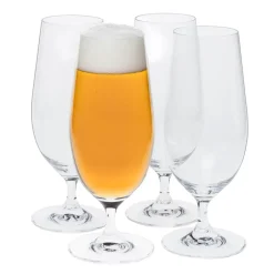Online Scandi Living Karlevi beer glass 4-pack, 46 cl Transparent
