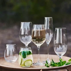 Online Scandi Living Karlevi beer glass 4-pack, 46 cl Transparent