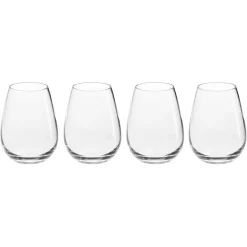 Best Scandi Living Karlevi drinking glass 4-pack, 33 cl Transparent