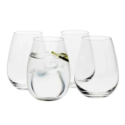 Best Scandi Living Karlevi drinking glass 4-pack, 33 cl Transparent