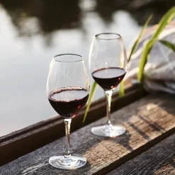 Online Scandi Living Karlevi red wine glass 4-pack, 45 cl Transparent