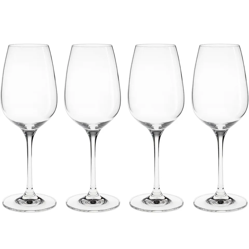 Discount Scandi Living Karlevi white wine glass 4-pack, 34 cl Transparent