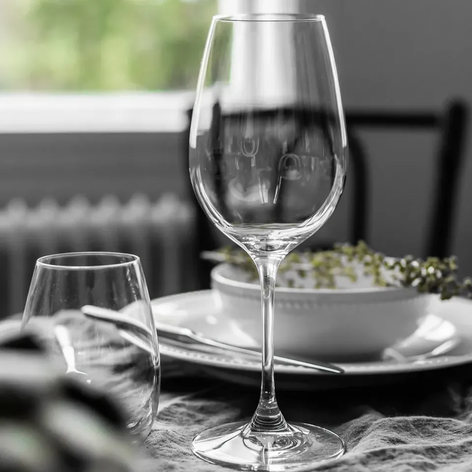 Discount Scandi Living Karlevi white wine glass 4-pack, 34 cl Transparent