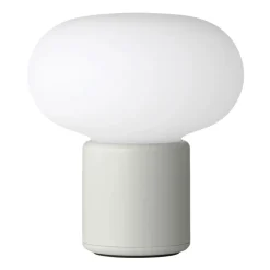 Best New Works Karl-Johan table lamp portable, Light Grey