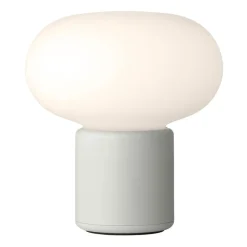 Best New Works Karl-Johan table lamp portable, Light Grey