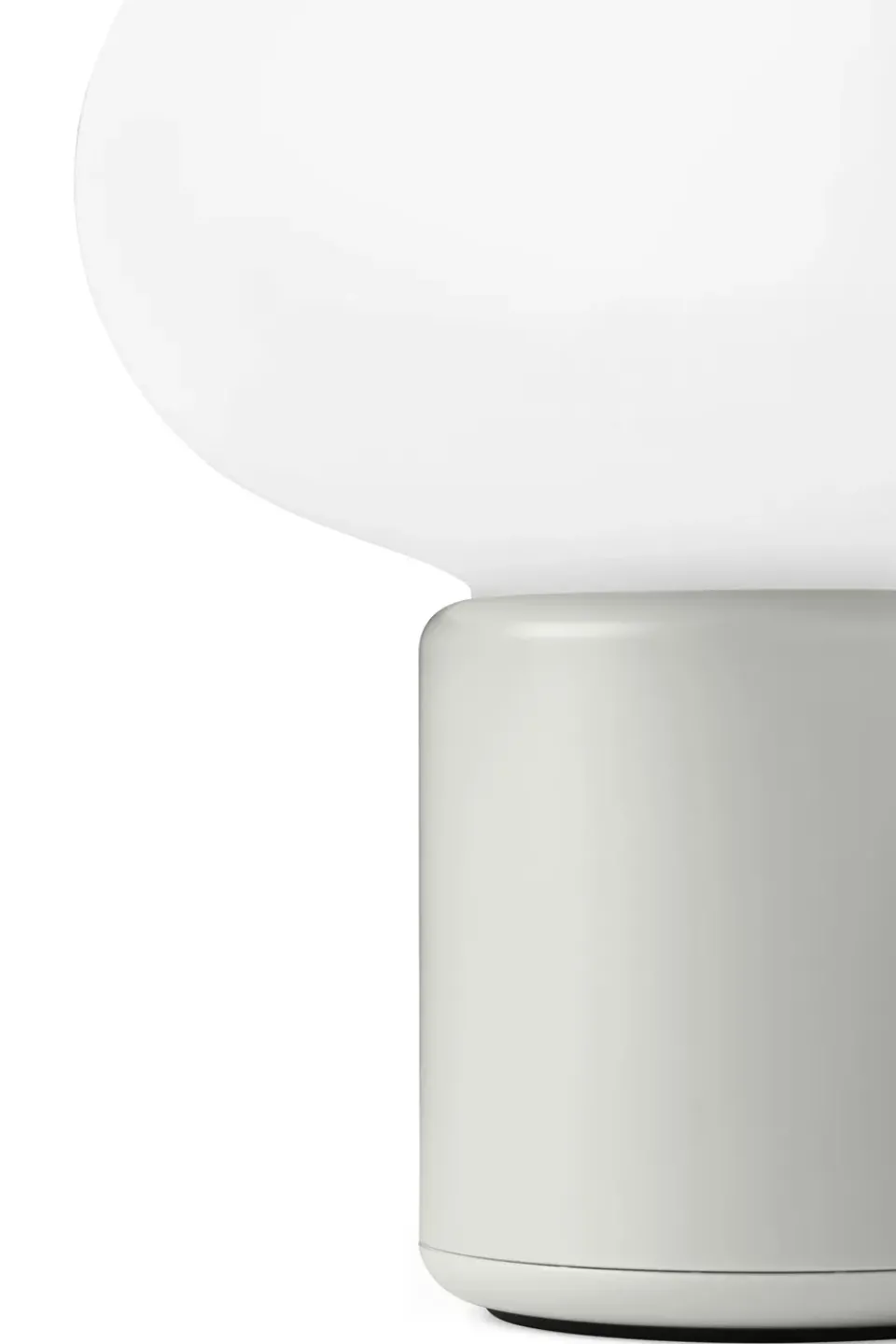 Best New Works Karl-Johan table lamp portable, Light Grey