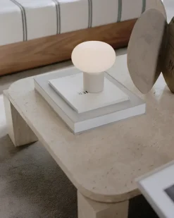 Best New Works Karl-Johan table lamp portable, Light Grey