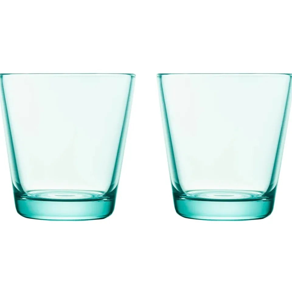 Drinking Glasses & Tumblers^Iittala Kartio tumbler 21 cl 2-pack, water Green