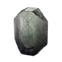 Glass Art|Sculptures & Porcelain Figurines^Iittala Kartta glass sculpture 33.5 cm, dark Grey