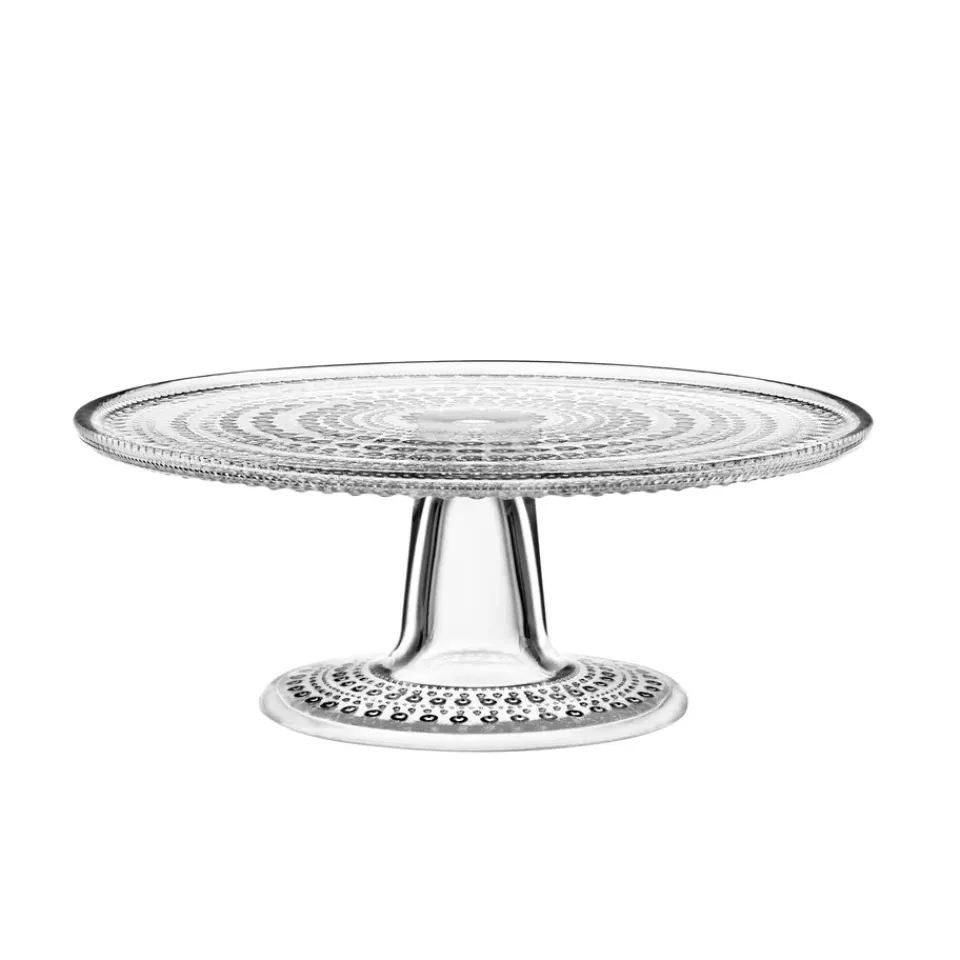 Discount Iittala Kastehelm cake stand small, clear Transparent
