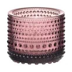 Online Iittala Kastehelmi candleholder, Heather Purple