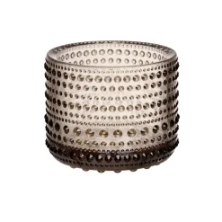 Tea Light Holders, Lanterns & Candle Dishes^Iittala Kastehelmi candleholder, linen Beige