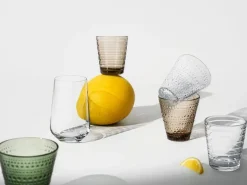 Drinking Glasses & Tumblers^Iittala Kastehelmi glass 30 cl 2-pack, clear Transparent