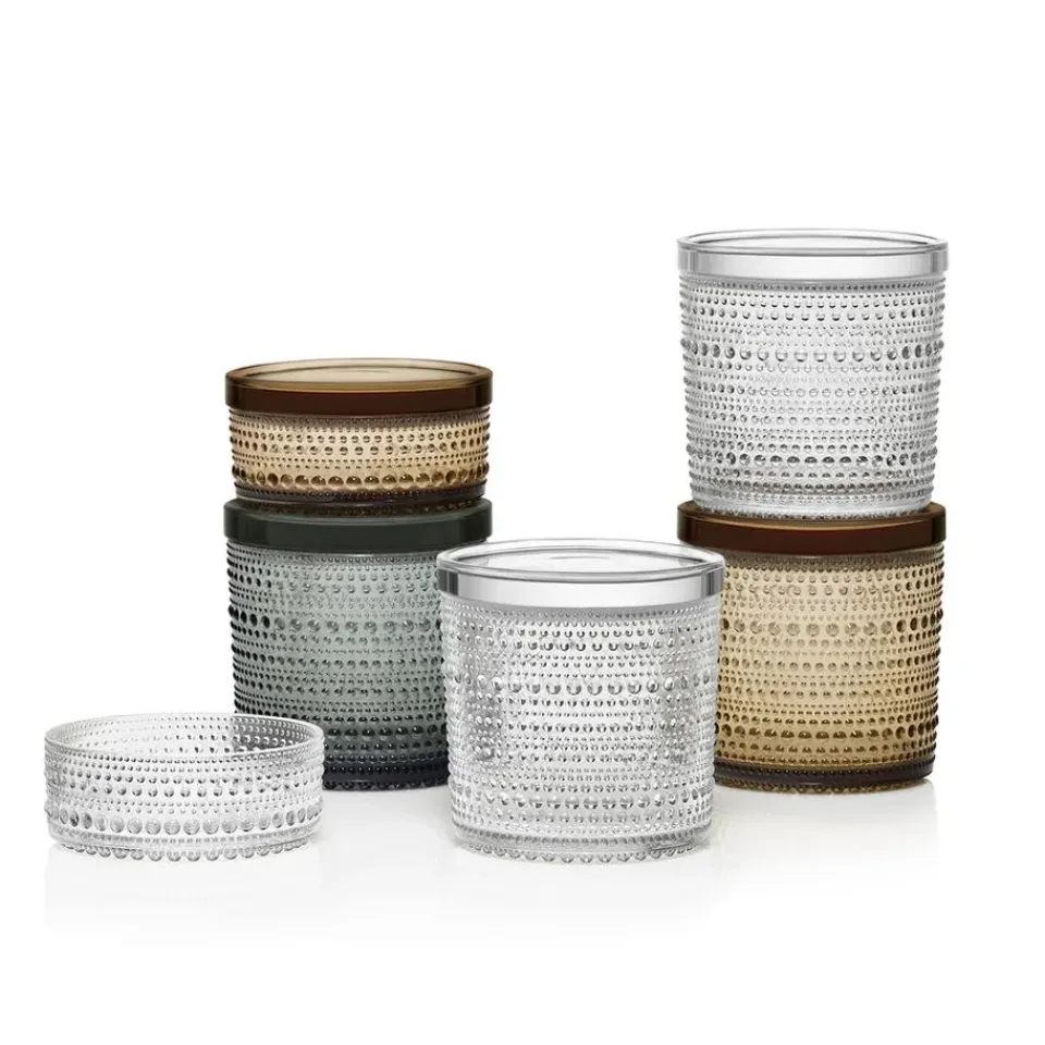 Online Iittala Kastehelmi jar large, clear Transparent