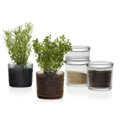 Online Iittala Kastehelmi jar large, clear Transparent