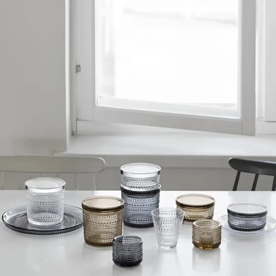 Online Iittala Kastehelmi jar large, clear Transparent
